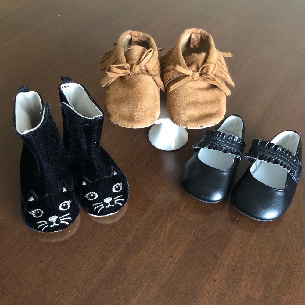 🎀Bundle of baby shoes! 💖